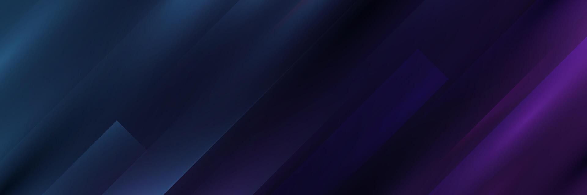 Abstract diagonal lines geometric with blue and purple light futuristic technology concept background vector