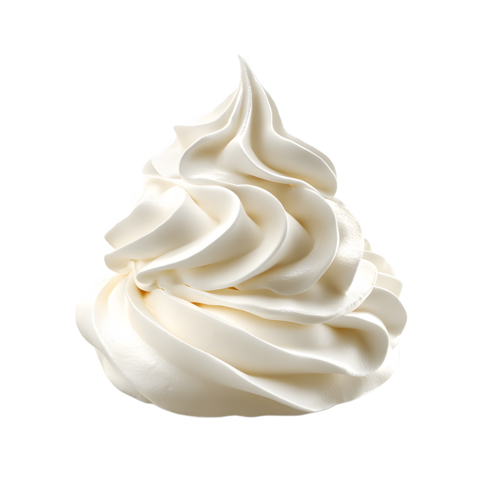 A Whipped Cream, Perfect for Dessert Photography png