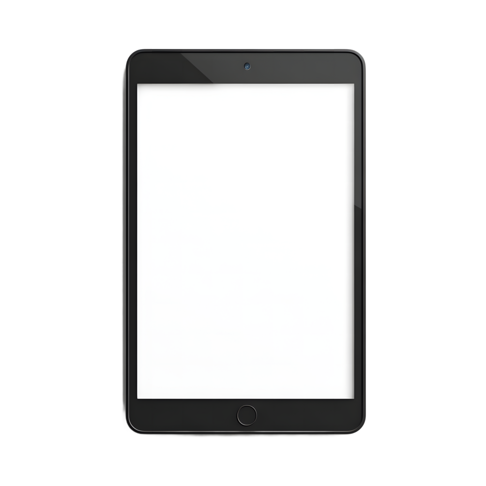 A Modern Black Tablet png