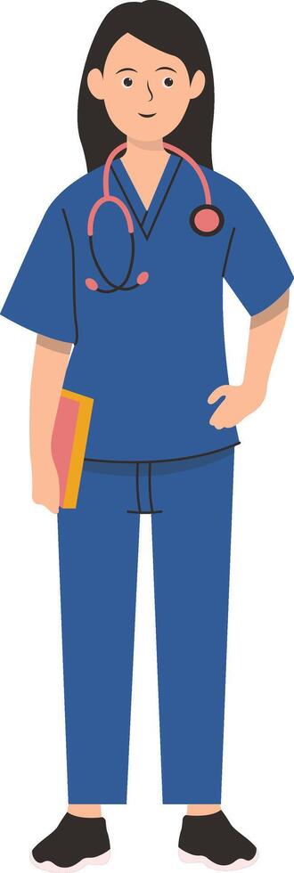 Illustration of Person Labour Day. vector