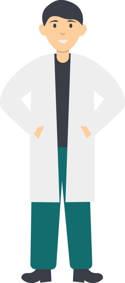Pharmacist People Character, Isolated on White Background vector