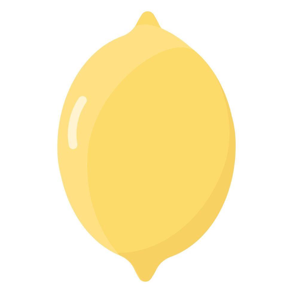 Lemon icon. Citrus. on isolated white background vector