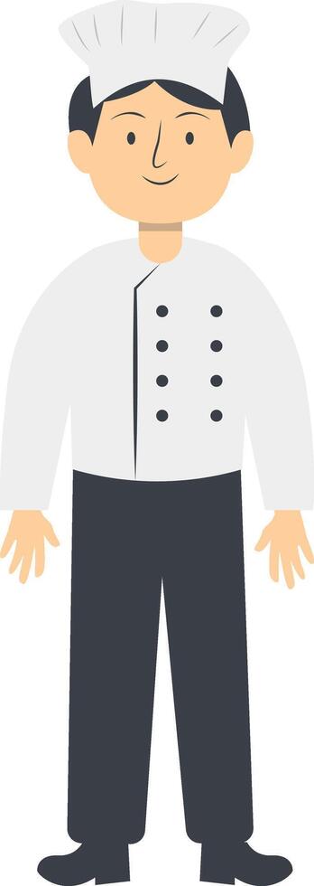 Professional Staff on Labour Day with Cartoon Design. vector