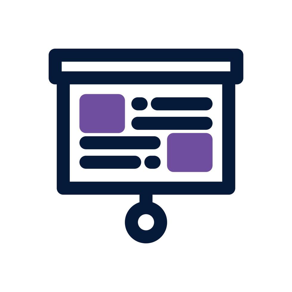 introduction dual tone icon. Sleek and modern icon for websites and mobile apps. vector