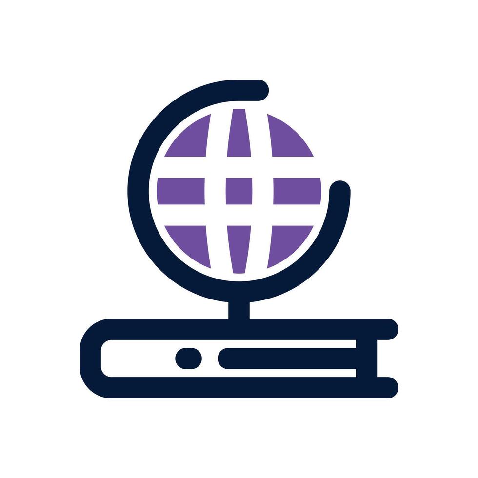 history duotone icon. Sleek and modern icon for websites, mobile apps, marketing materials, and corporate design. Fully scalable and ready to use. vector