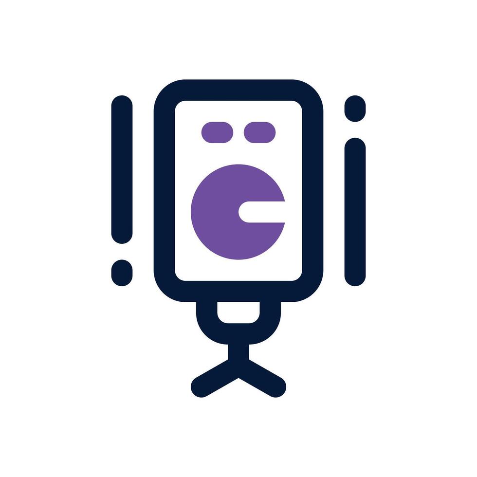 speaker duotone icon. Sleek and modern icon for websites, mobile apps, marketing materials, and corporate design. Fully scalable and ready to use. vector