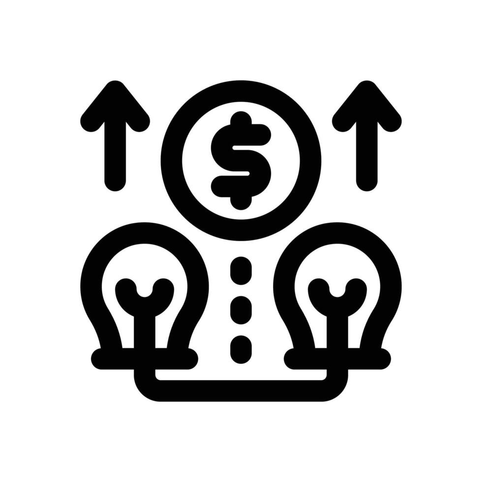 leverage line icon. Clean and minimalist icon for websites, mobile apps, presentations, and logos. Fully scalable and customizable for any project. vector