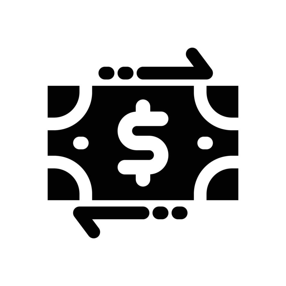 transfer glyph icon. Strong and solid icon for websites, mobile interfaces, presentations, and visual branding. High quality and easy to edit. vector
