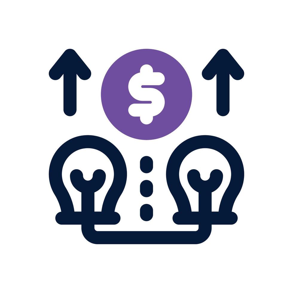 leverage duotone icon. Sleek and modern icon for websites, mobile apps, marketing materials, and corporate design. Fully scalable and ready to use. vector
