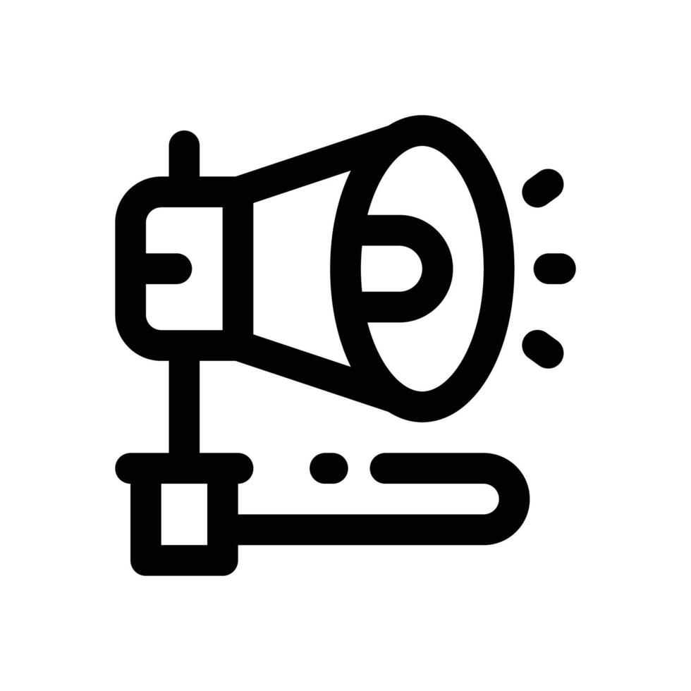 spotlight line icon. Clean and minimalist icon for websites and mobile apps. vector