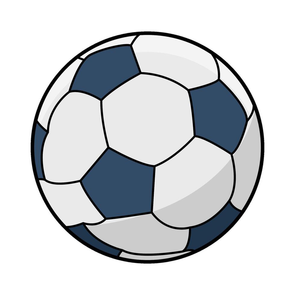 illustration of A Soccer Ball vector