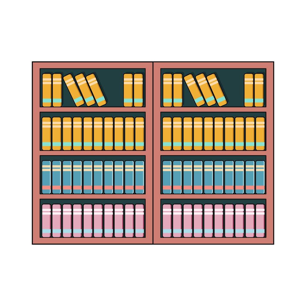 illustration of Library vector