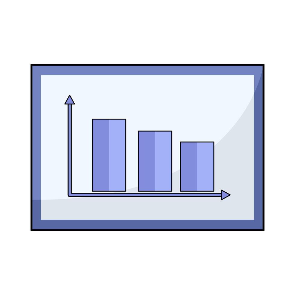 illustration of Presentation vector