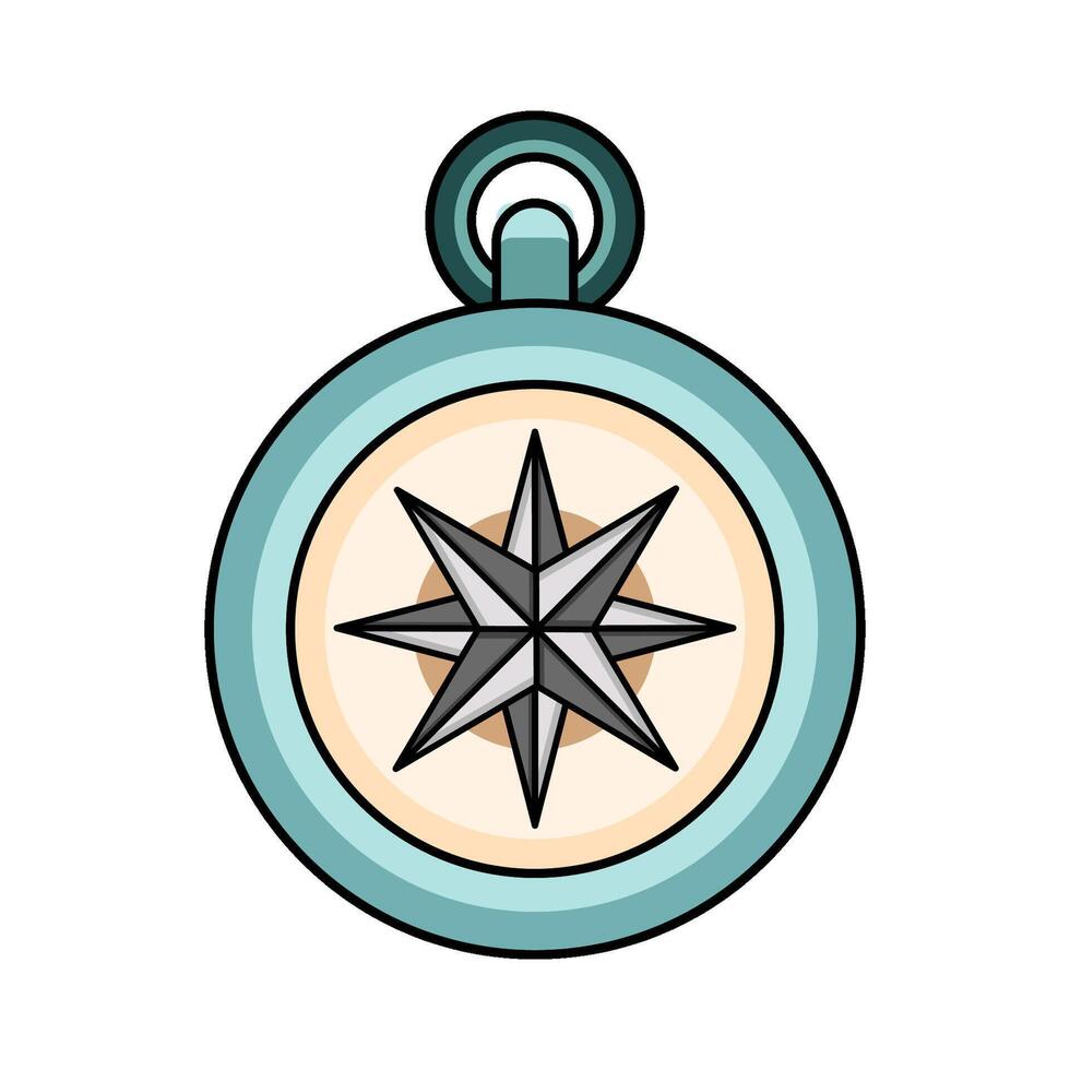 illustration of Compass navigations vector