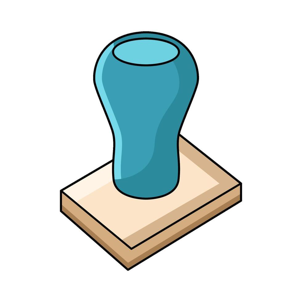 illustration of Stamp vector