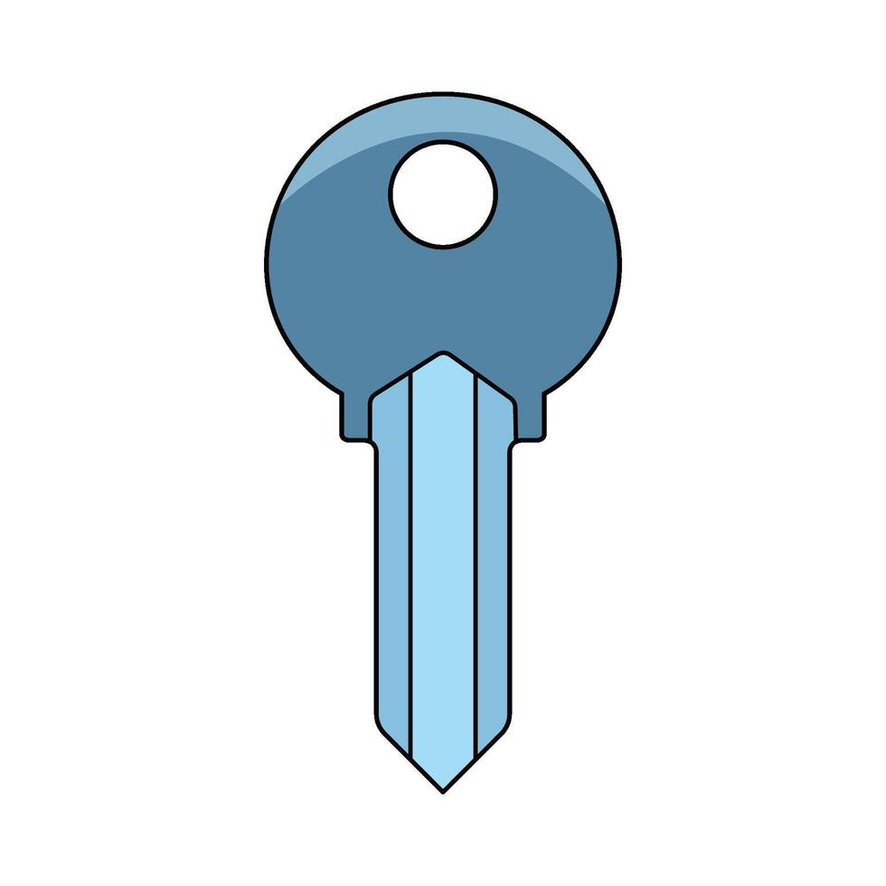 illustration of Simple Key vector