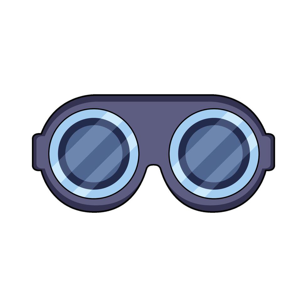 illustration of Goggles vector