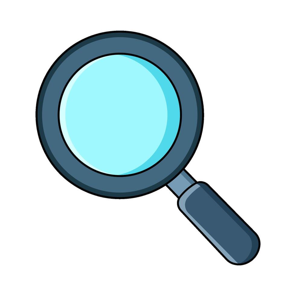 A Magnifying Glass vector