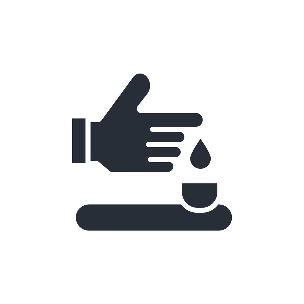 blood test icons sign for use vector