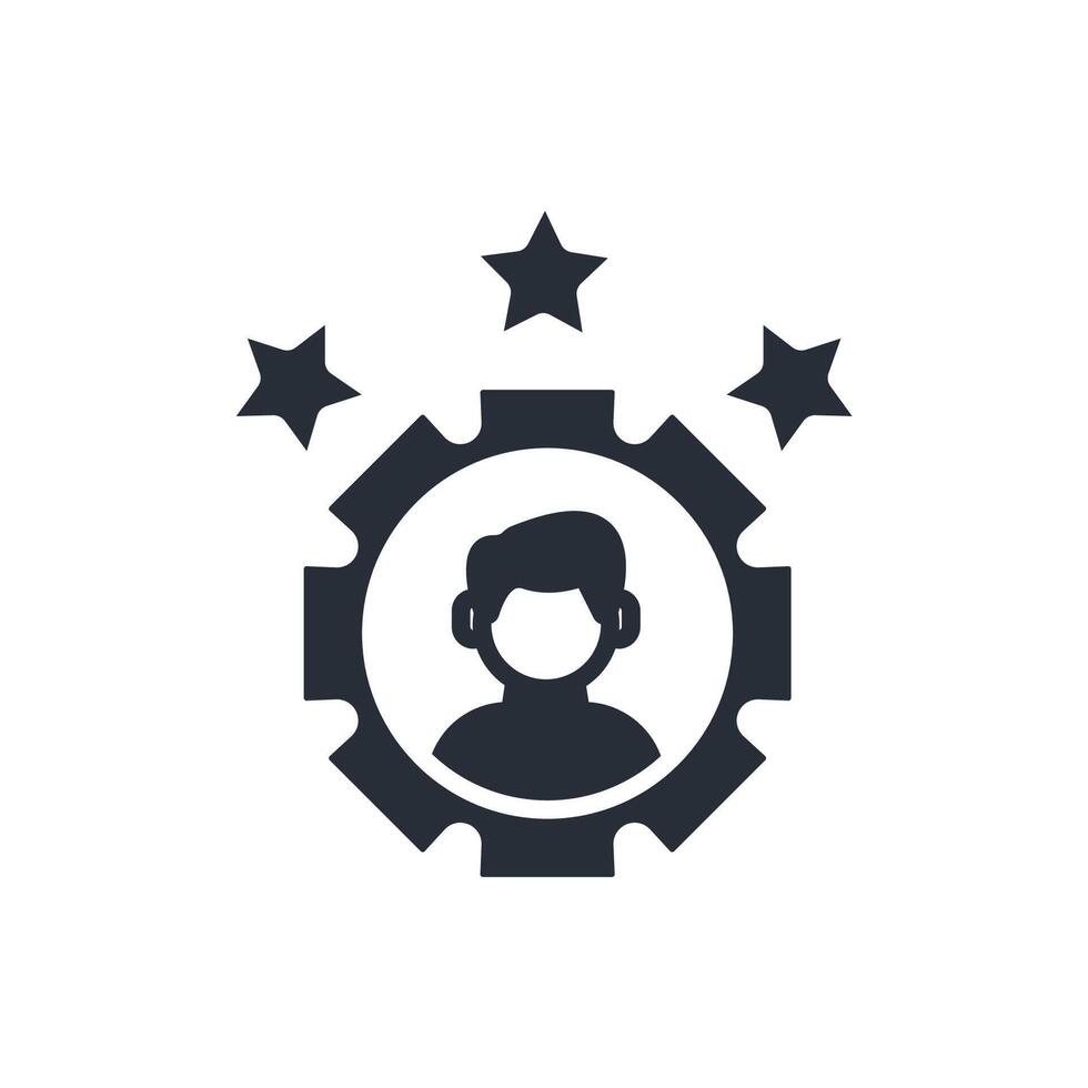experience icons sign for use vector