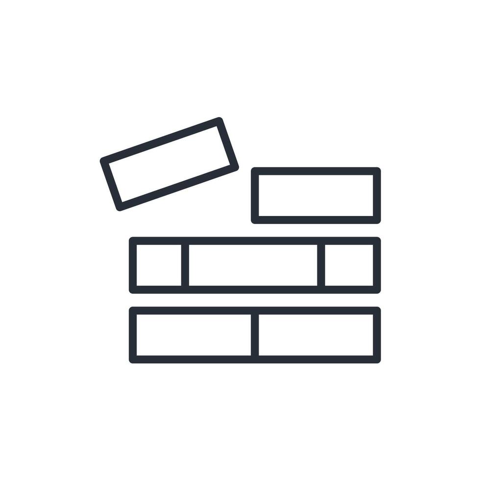 construction icons stroke linear vector