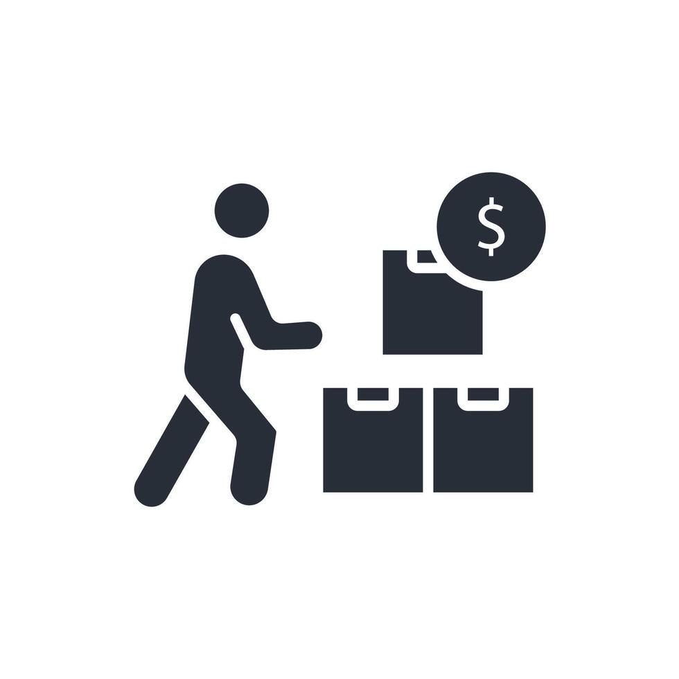 delivery icons sign for use vector