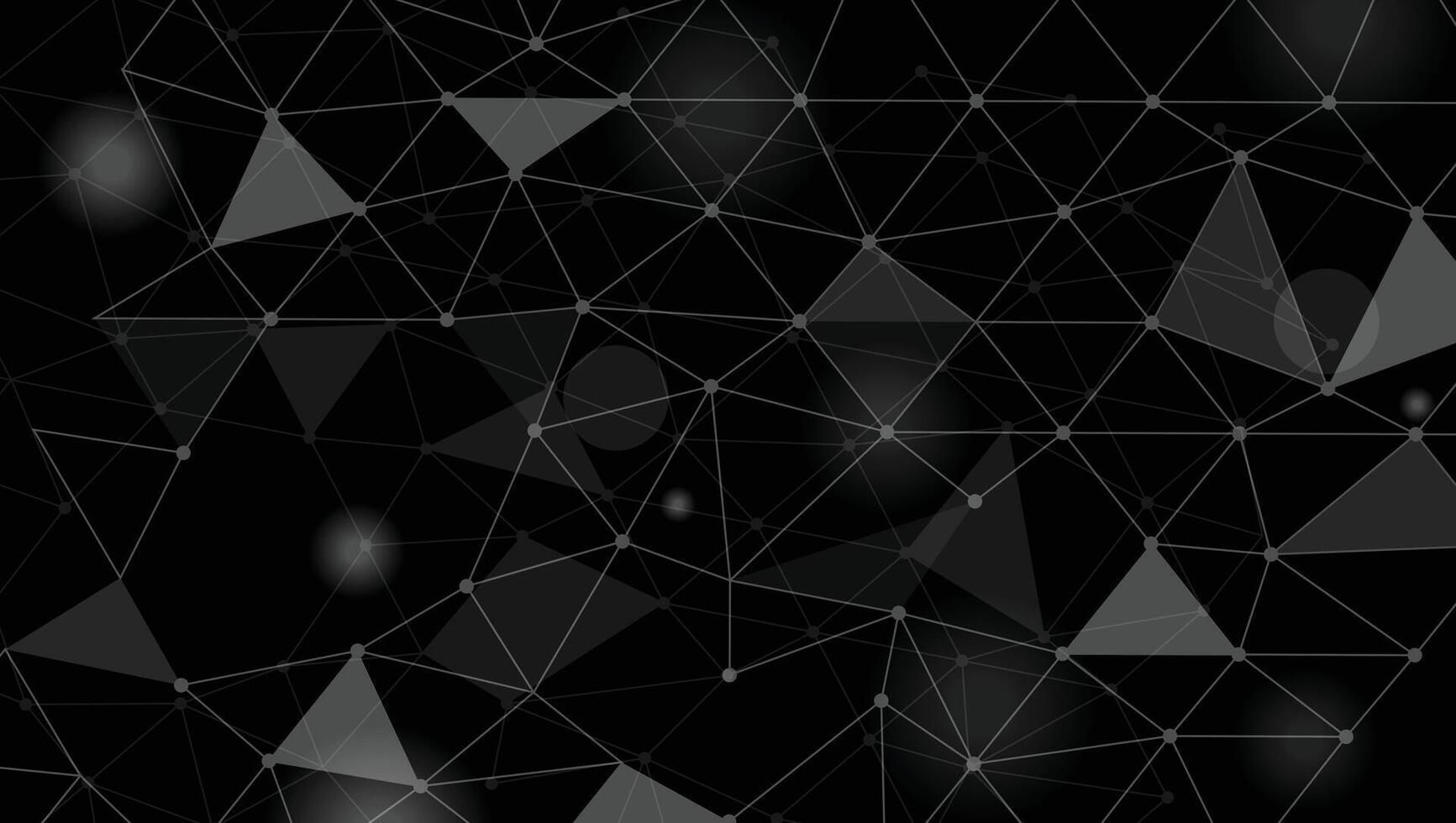 Geometric pattern with black background vector