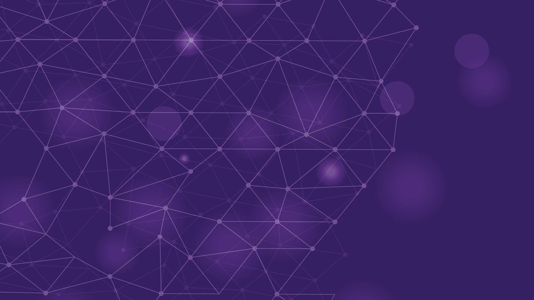 Abstract network design with purple tones vector