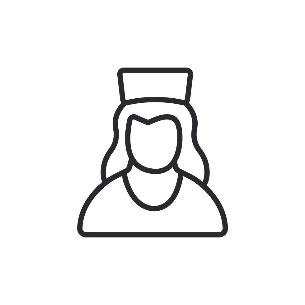 nurse icons isolated on White vector