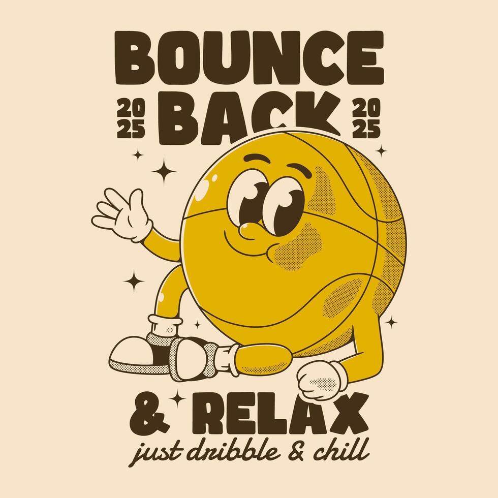 Bounce Back Boldly in Energetic Style vector