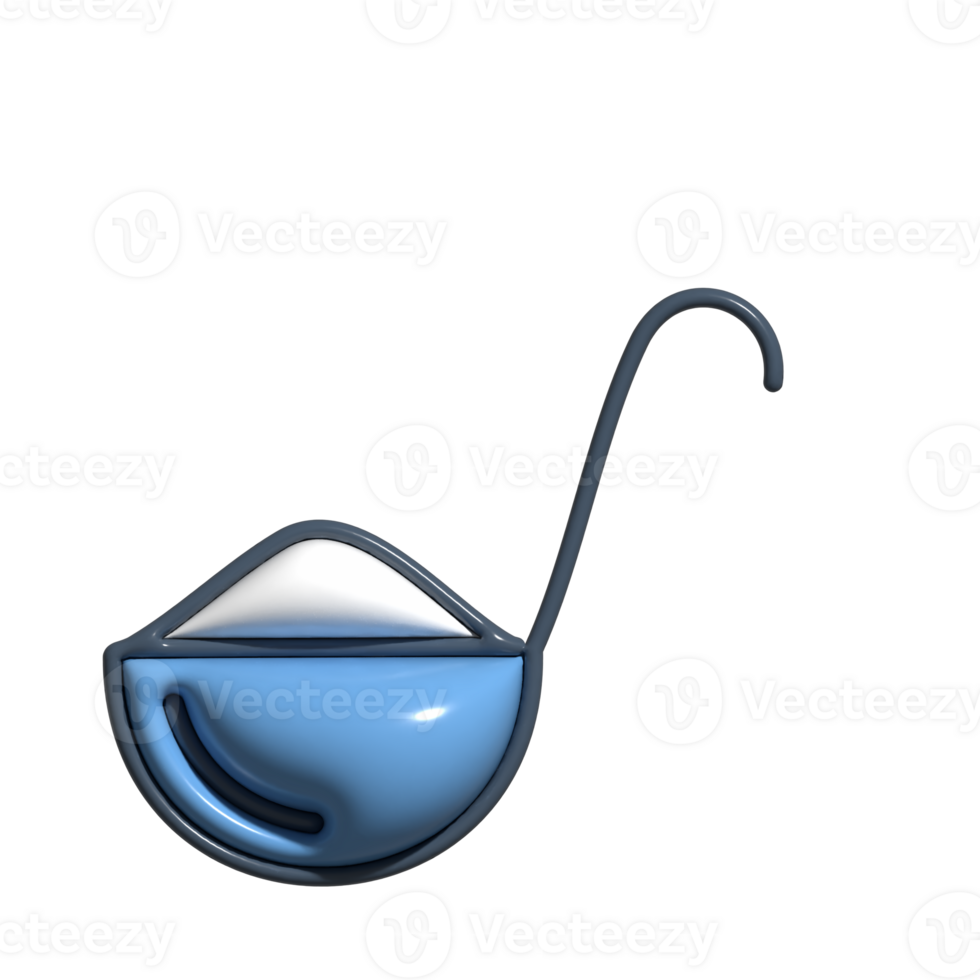 Adorable 3D Kitchen Tool for Rice and Grains Symbols png