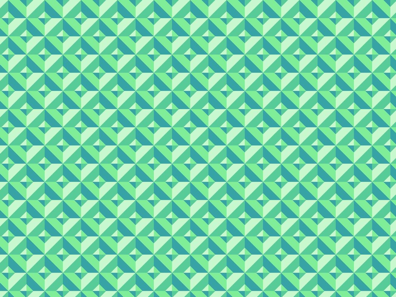 Geometric Pattern-Abstract Green Retro Style Background vector