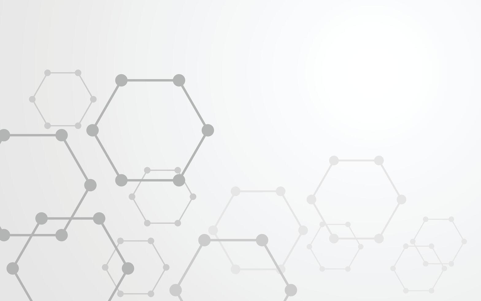 Geometric abstract background with hexagons. vector