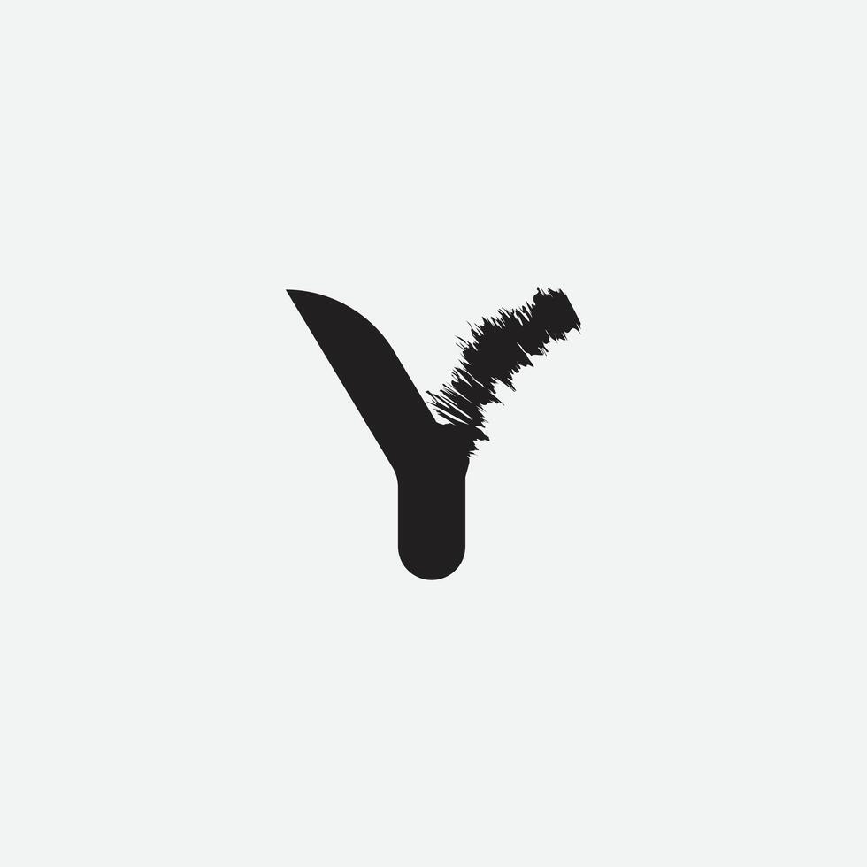 Letter Y logo design vector