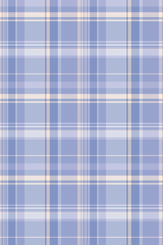 Towel plaid fabric check, classical textile tartan. Household seamless texture background pattern in light and white colors. vector