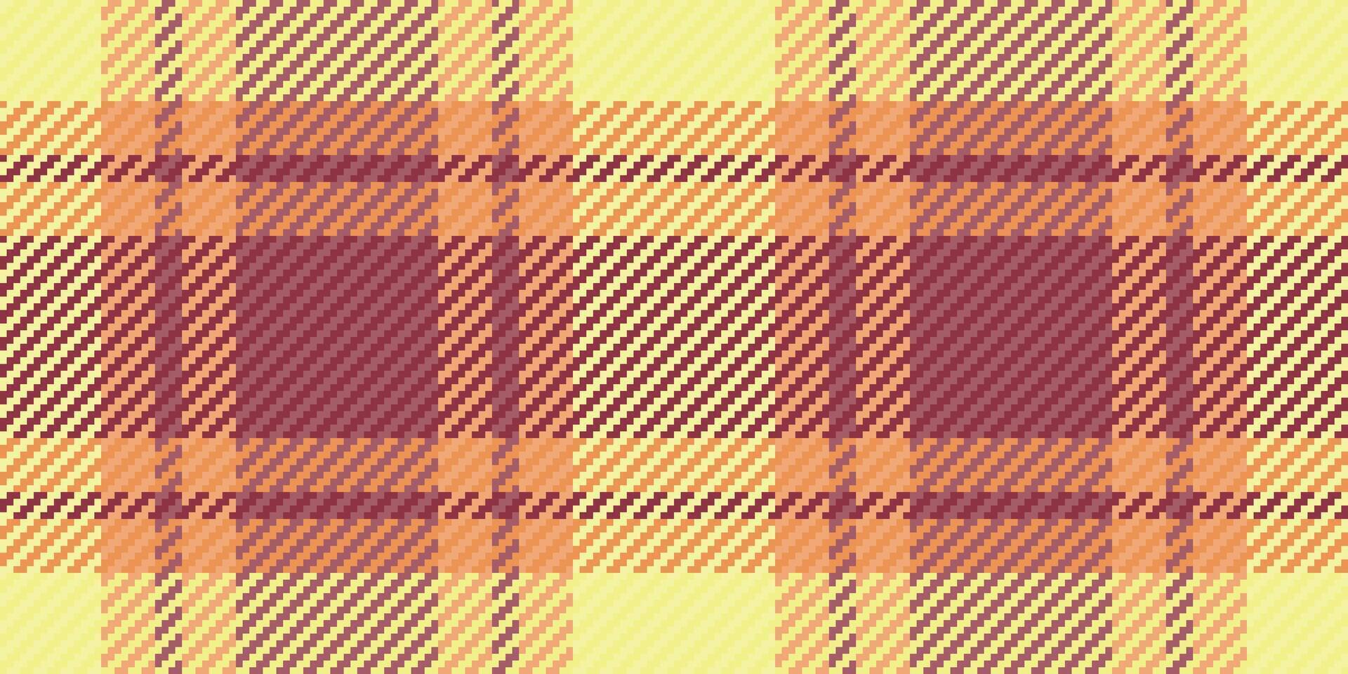 Warm autumnal plaid pattern. Perfect for textile design, fallthemed projects, or adding a touch of rustic charm to your visuals. vector