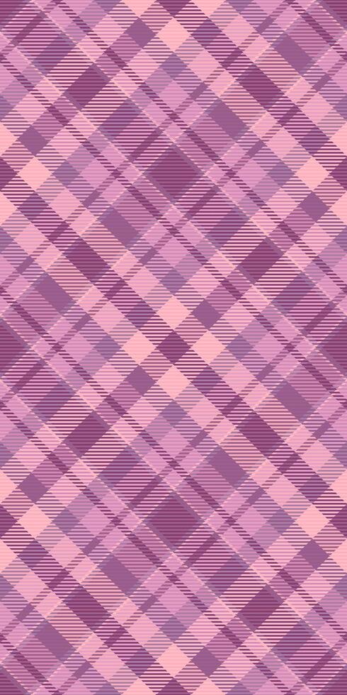Perfection pattern seamless, trend fabric background textile. Luxury check texture tartan plaid in pink and light colors. vector