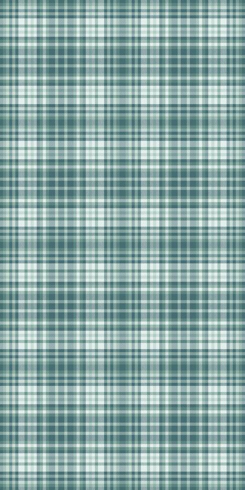 Stylish tartan texture, pop textile check plaid. Warm seamless background fabric pattern in cyan and white colors. vector