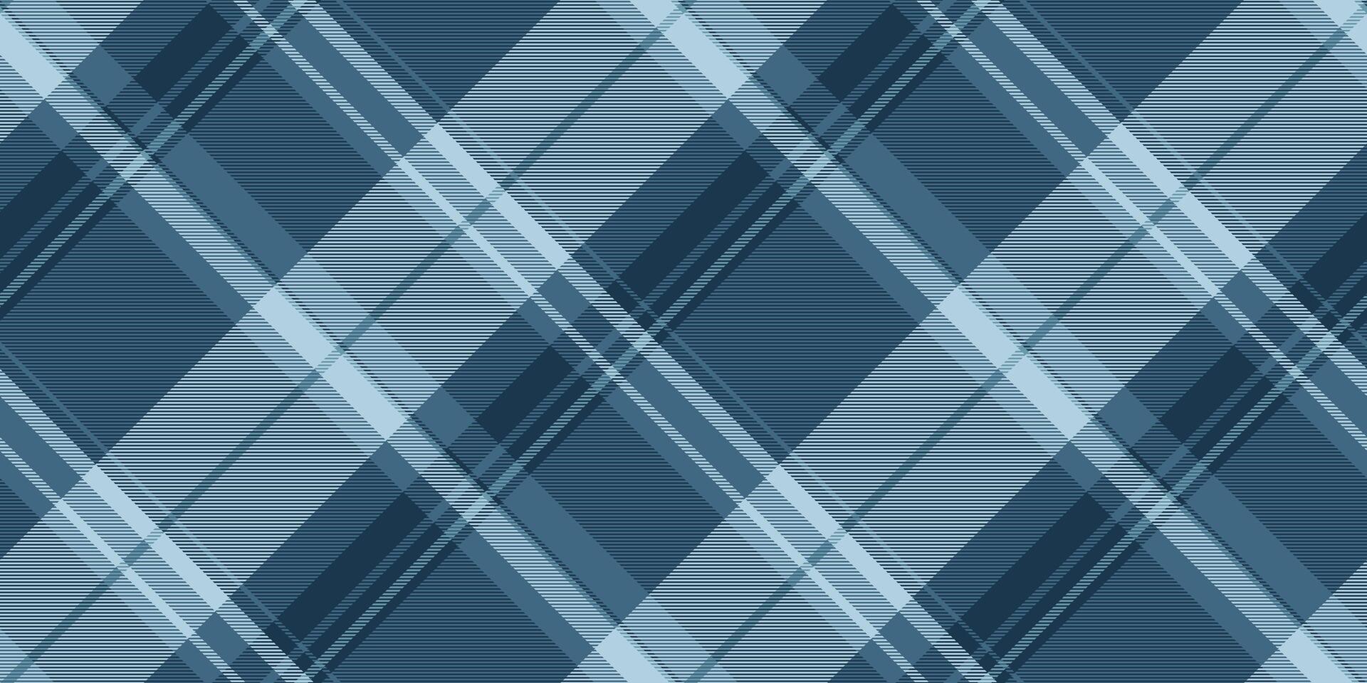 Folded check pattern , harvest texture background seamless. Celebrate textile fabric tartan plaid in cyan and light colors. vector