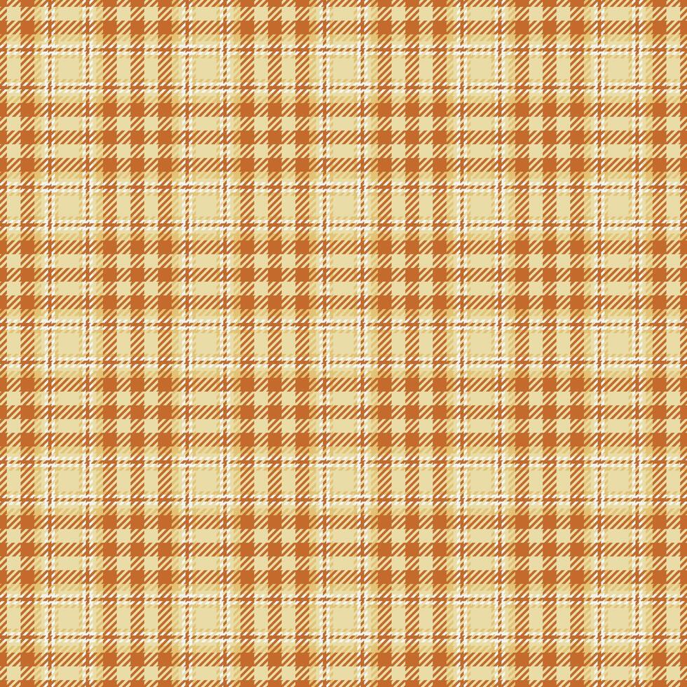 Cozy, seamless plaid pattern with warm, rustic autumn tones. Ideal for backgrounds, textiles, or adding a touch of vintage charm to design projects. vector