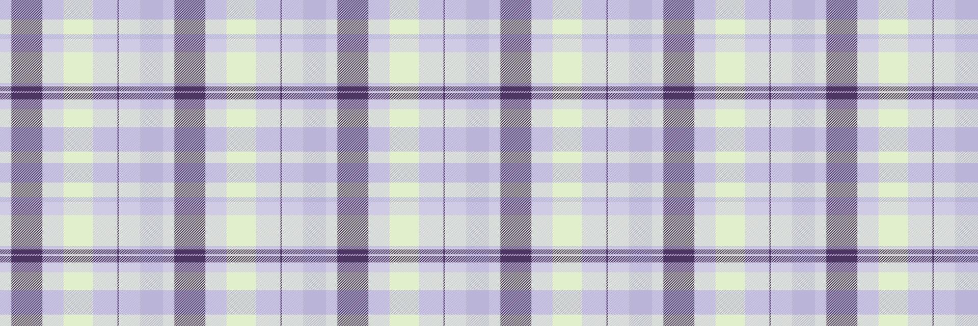 Subtle pastel plaid pattern in lavender and pale green. Perfect for backgrounds, textiles, or website design. This soft, calming texture evokes feelings of serenity and sophistication. vector