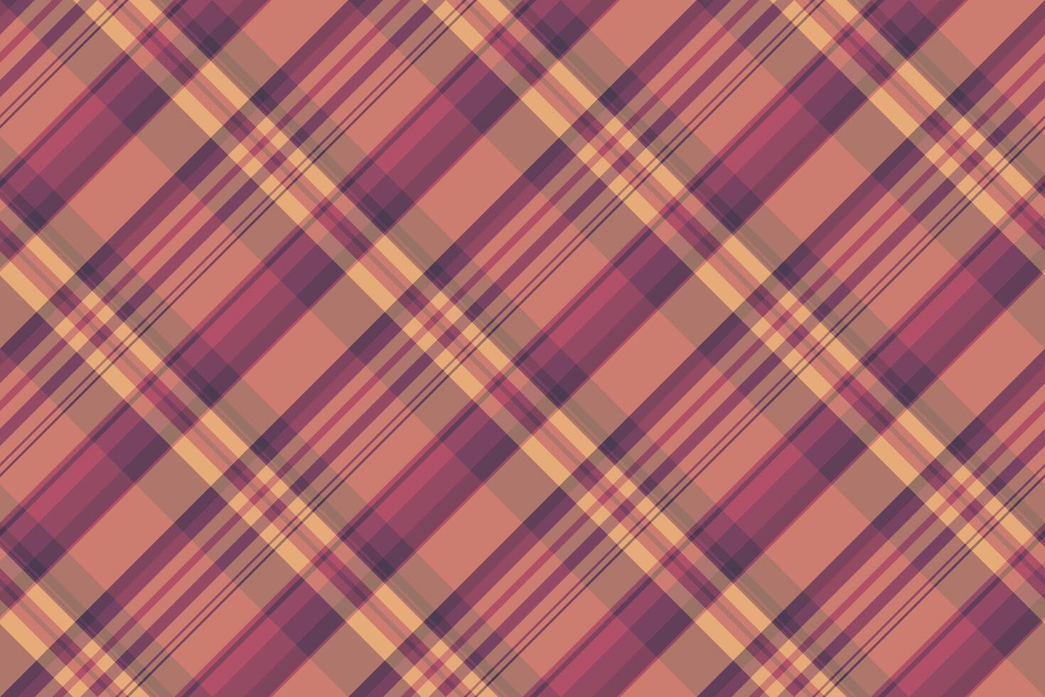 Elegant diagonal plaid pattern in muted autumnal tones. Perfect for textile design, apparel, packaging, or website backgrounds. Creates a sophisticated and timeless aesthetic. vector