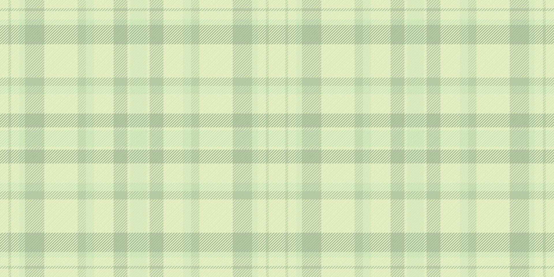 Subtle sage green plaid pattern. Perfect for backgrounds, textiles, and website designs. Evokes feelings of calmness and sophistication. vector