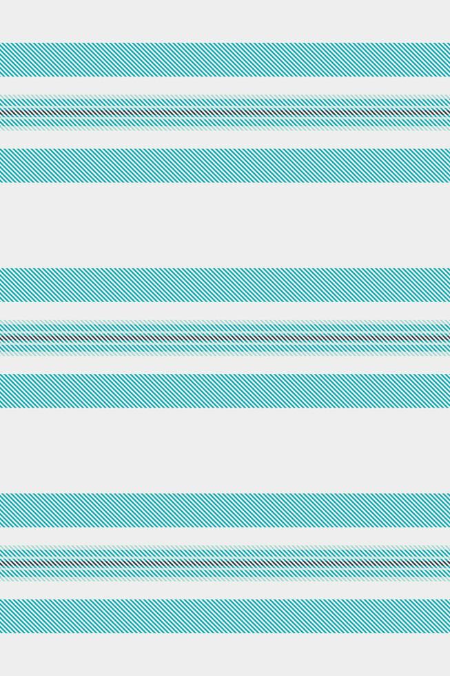 Event texture stripe textile, craft background lines pattern. Fold vertical fabric seamless in white and cyan colors. vector