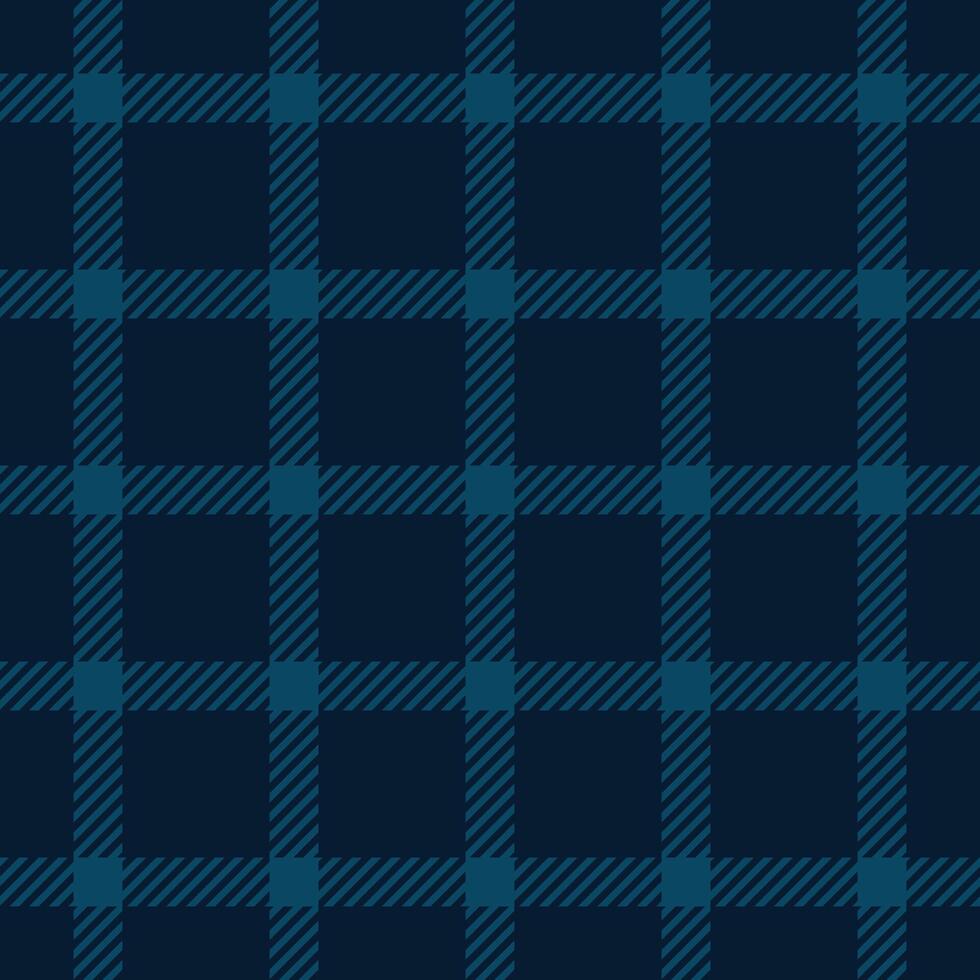 Elegant navy blue and teal plaid pattern. Perfect for textile design, website backgrounds, or fashion projects. This sophisticated, geometric design evokes feelings of calmness and style. vector