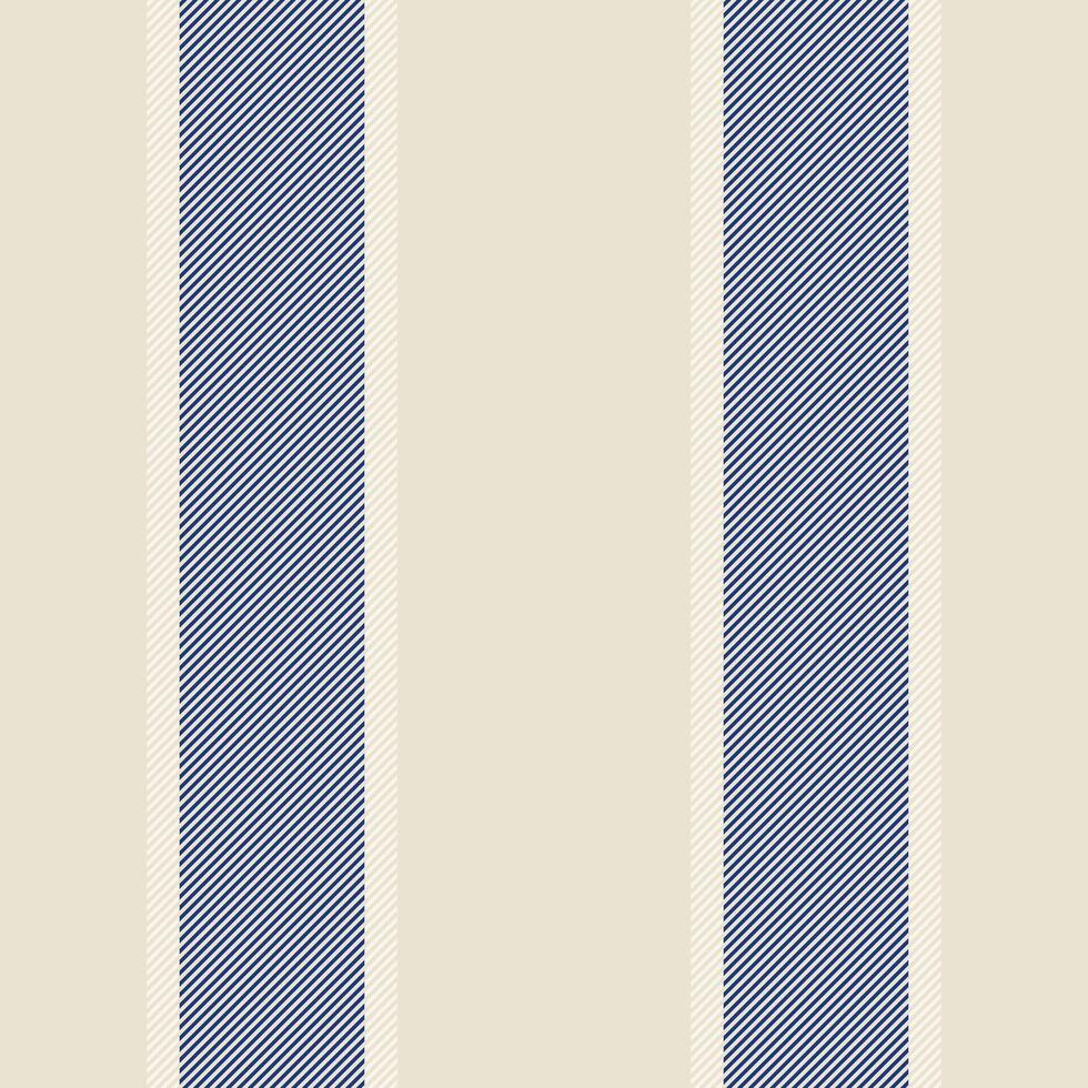 Household background fabric stripe, full seamless pattern . Gentle vertical textile lines texture in light and blue colors. vector