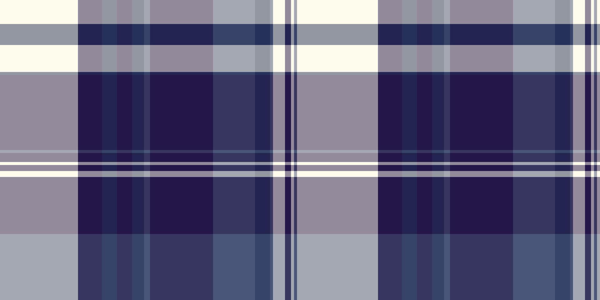 Tee textile tartan check, sexy pattern background. Magazine plaid fabric seamless texture in pastel and indigo colors. vector