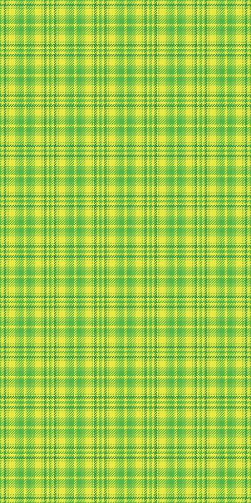 Material tartan seamless, crossed check fabric textile. Ireland background texture plaid pattern in green and lime colors. vector