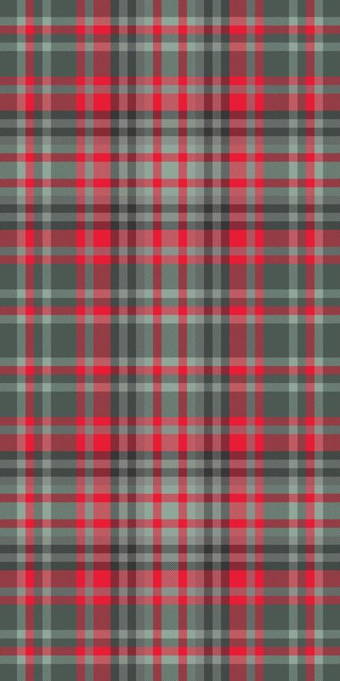 Cotton fabric plaid seamless, place texture textile. Tape check background pattern tartan in pastel and bright colors. vector