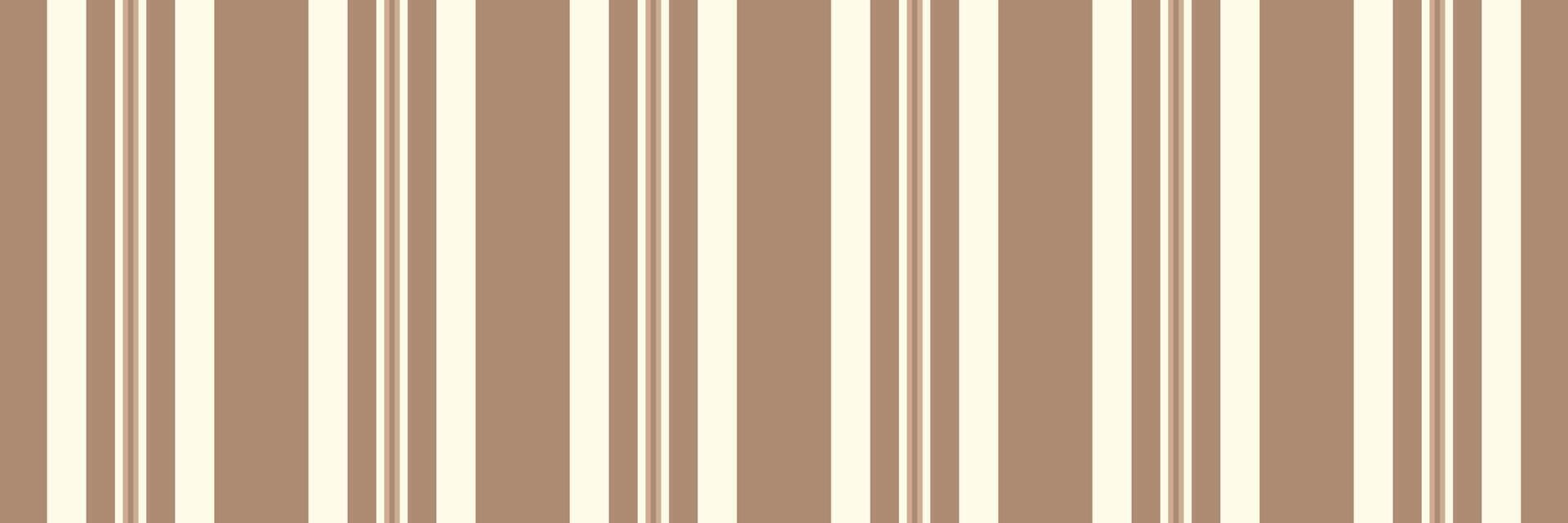 Aresent fabric texture stripe, content textile pattern . Somplexity background lines seamless vertical in light and orange colors. vector